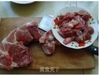 锤肉汤的做法步骤：2