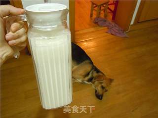 杏仁米浆的做法步骤：3