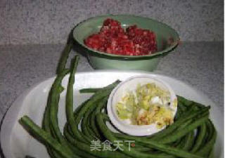 肉末豇豆面的做法步骤：5