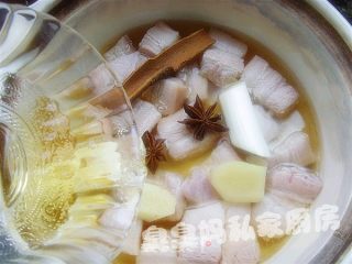 酒香五花肉的做法步骤：3