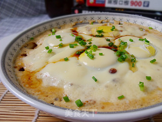 肉饼蒸蛋的做法步骤：4