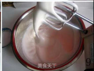 初战贝印中空戚风模——【抹茶红豆戚风】的做法步骤：3