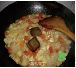 咖喱鸡饭的做法步骤：3