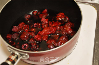 树莓果酱和彩虹树莓慕斯的做法步骤：3