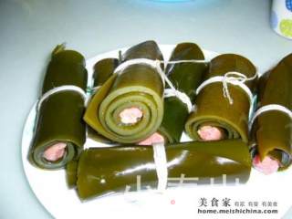昆布卷的做法步骤：2