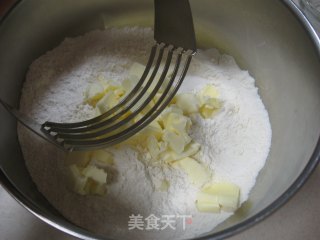 英式茶点--蔓越莓司康--Cranberry Scones的做法步骤：2