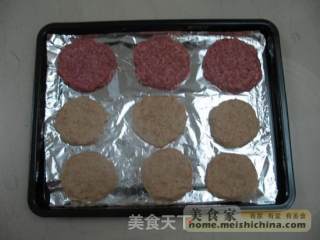 汉堡包的做法步骤：4