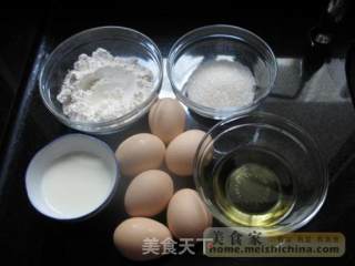 椰香蛋糕的做法步骤：5