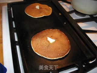 传统美式早餐--蓝莓松饼Blueberry Pancake的做法步骤：3