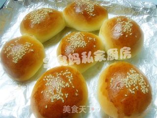 蜂蜜小面包的做法步骤：2