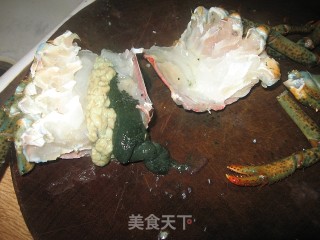 姜葱龙虾的做法步骤：2