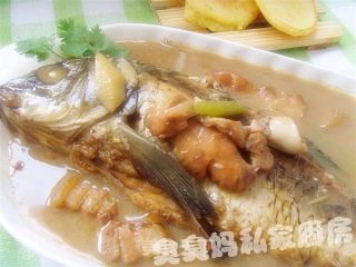 侉炖鱼的做法步骤：2