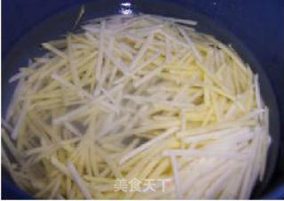 爆炒三丝的做法步骤：4