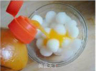 冰镇橙汁冬瓜球的做法步骤：3