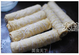 腐皮肉卷的做法步骤：4