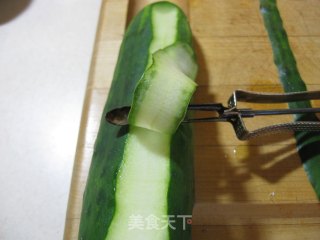 泰式凉拌黄瓜卷的做法步骤：4