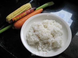 唤醒小孩胃口的饭---时蔬炒饭的做法步骤：4