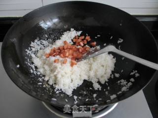 唤醒小孩胃口的饭---时蔬炒饭的做法步骤：4