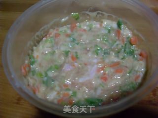 鸡肉藕饼的做法步骤：2