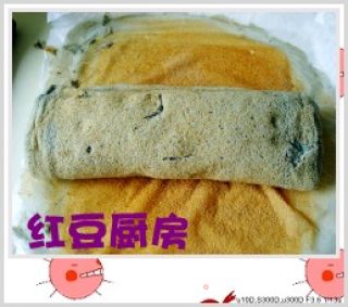 双色桑葚蛋糕卷的做法步骤：3