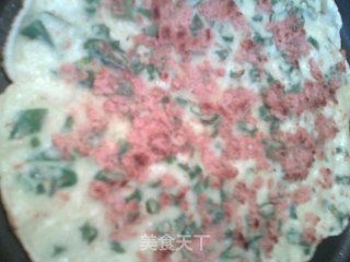 葱花肉松饼的做法步骤：2