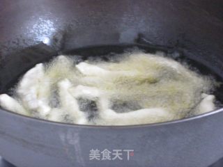 香酥鸡柳的做法步骤：2