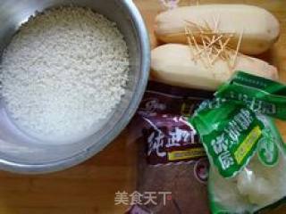 蜜汁糯米藕的做法步骤：3