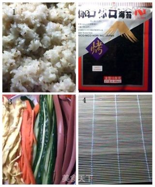 寿司的做法步骤：3