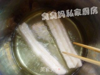 安心油条的做法步骤：2