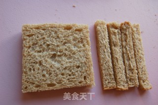 吐司香肠卷的做法步骤：2