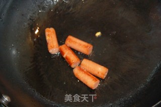 吐司香肠卷的做法步骤：2