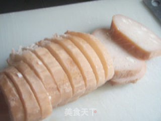 话梅桂圆冰糖糯米藕的做法步骤：2