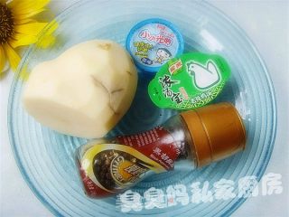 鸡汁土豆泥的做法步骤：2