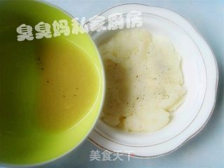 鸡汁土豆泥的做法步骤：2