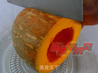 南瓜瓤八宝饭的做法步骤：2