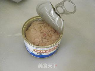 意式风 ----- 金枪鱼宽面的做法步骤：2