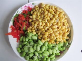 小虾炒双豆的做法步骤：3