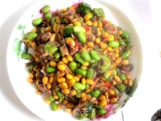 小虾炒双豆的做法步骤：3