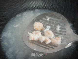 虾仁炒三素的做法步骤：4