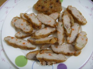 香煎鱼饼的做法步骤：2