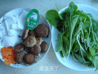 青菜香菇魔芋汤的做法步骤：4