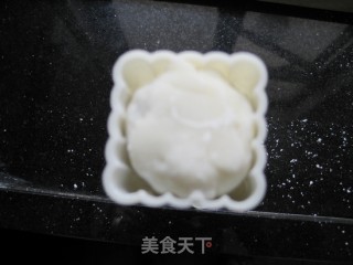 抹茶双色冰皮月饼的做法步骤：2