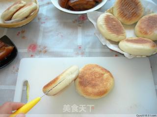 卤肉夹馍的做法步骤：8
