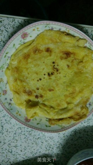 鸡蛋饼的做法