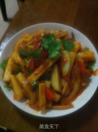 韩式辣炒年糕之家常做法的做法