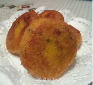手工南瓜饼，和高高一起只要五小步的做法