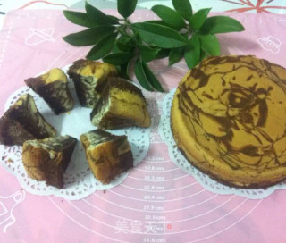 斑马戚风蛋糕