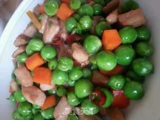 豌豆肉丁的做法