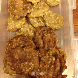 香蕉燕麦饼的做法