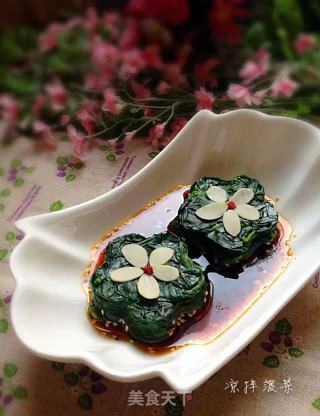 凉拌菠菜的做法